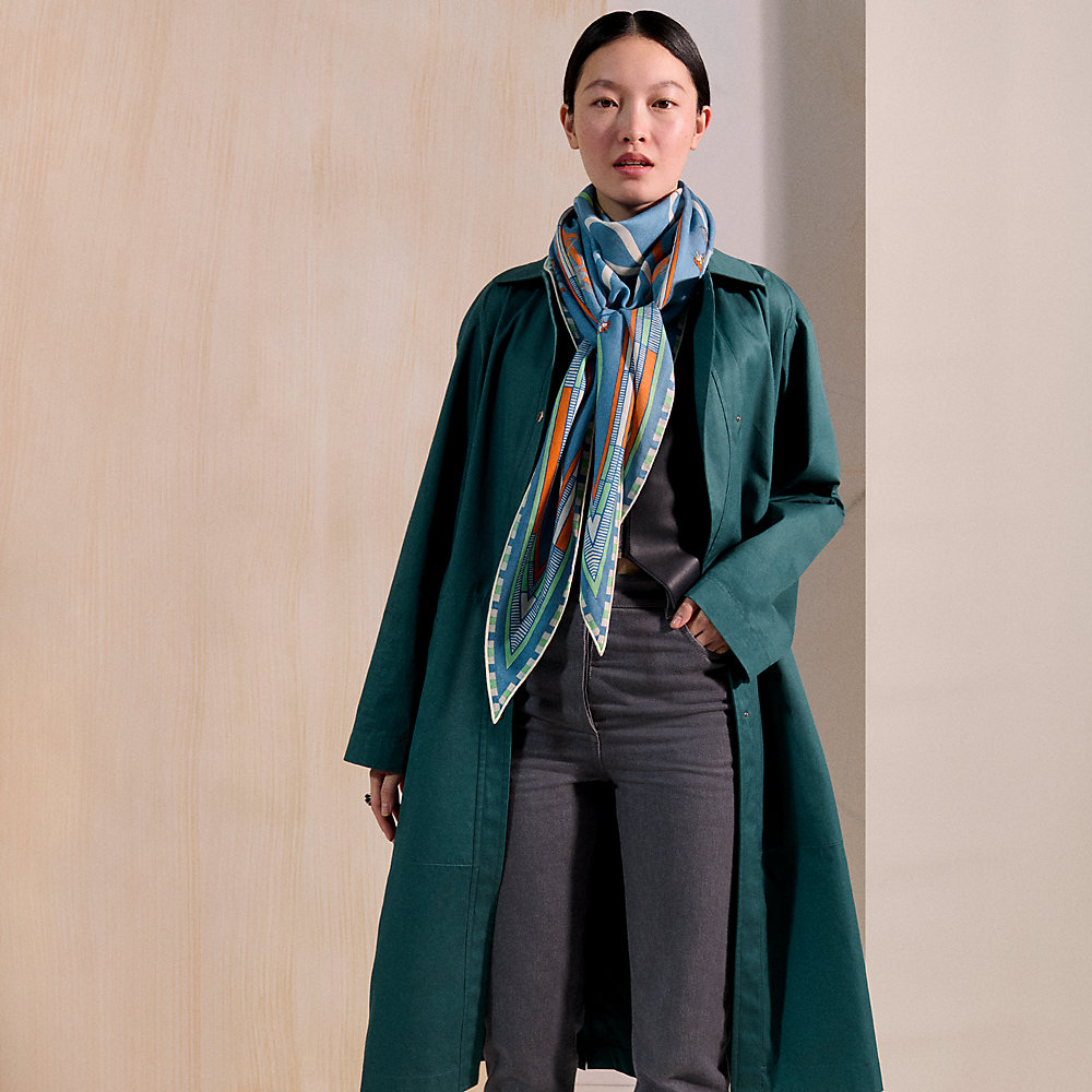 トライアングル ジェアン カシミアシルク 《パッサード・エ・セルパン